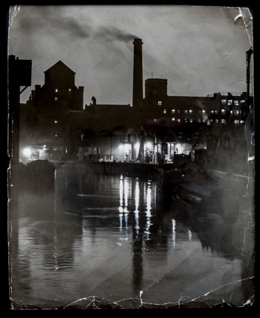 1958 Sculcoates' Night, Industrial Fairyland - taken from Sculcoates Bridge